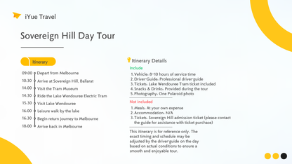 Sovereign Hill Gold Rush Experience: History, Museums, and Lakeside Views (1–6 people)