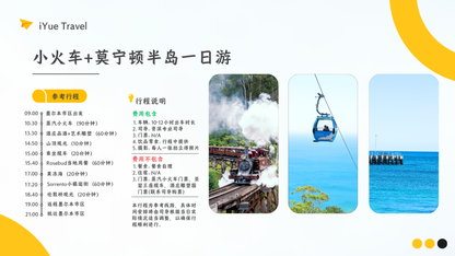 Puffing Billy Railway + Mornington Peninsula Day Tour: Steam Train, Coastline, Art (1–6 people)